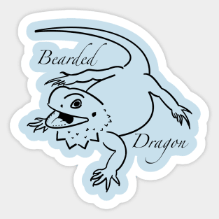 Bearded Dragon Sticker